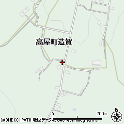 広島県東広島市高屋町造賀6449周辺の地図