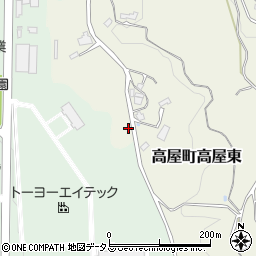 広島県東広島市高屋町高屋東4878周辺の地図