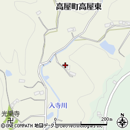 広島県東広島市高屋町高屋東1097周辺の地図