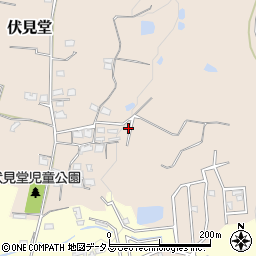 大阪府富田林市伏見堂800-4周辺の地図