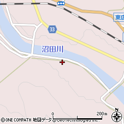 広島県東広島市河内町中河内420周辺の地図