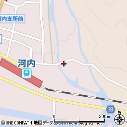広島県東広島市河内町中河内1265周辺の地図