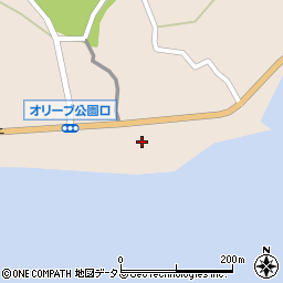 香川県小豆郡小豆島町西村甲-1886周辺の地図