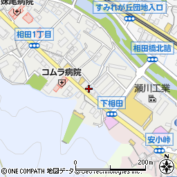 中国新聞販売所安佐南区安南販売所周辺の地図