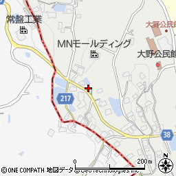 大阪府大阪狭山市大野西797周辺の地図