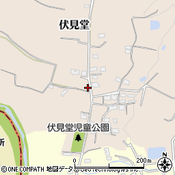 大阪府富田林市伏見堂251-1周辺の地図