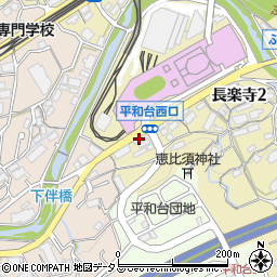 長楽寺薬局周辺の地図