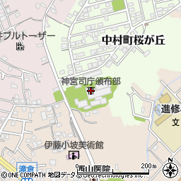 神宮司庁頒布部周辺の地図