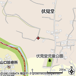 大阪府富田林市伏見堂375-2周辺の地図