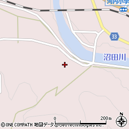 広島県東広島市河内町中河内400周辺の地図