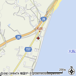 兵庫県淡路市佐野487周辺の地図
