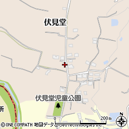 大阪府富田林市伏見堂250-1周辺の地図