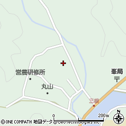 長崎県対馬市峰町三根102周辺の地図