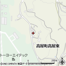 広島県東広島市高屋町高屋東117-1周辺の地図