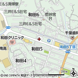 三井造船生活協同組合　ベリーズセレスト和田周辺の地図