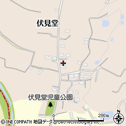 大阪府富田林市伏見堂421-3周辺の地図