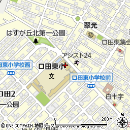 広島市立口田東小学校周辺の地図