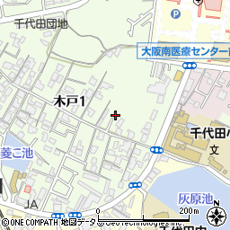 栗本マンション周辺の地図