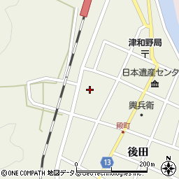 日本キリスト教団津和野教会周辺の地図