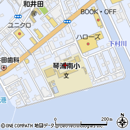 倉敷市立琴浦南小学校周辺の地図