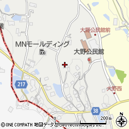 大阪府大阪狭山市大野西737周辺の地図
