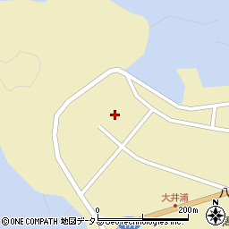 山口県萩市大井大井浦下周辺の地図