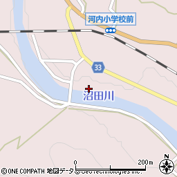 広島県東広島市河内町中河内918周辺の地図