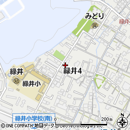 ハイネス西村周辺の地図