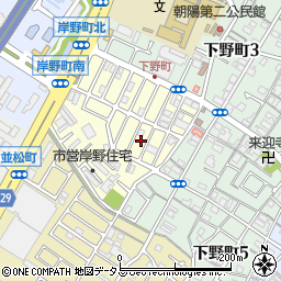 大阪府岸和田市岸野町7周辺の地図