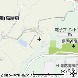 広島県東広島市高屋町高屋東5089-2周辺の地図