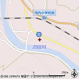 広島県東広島市河内町中河内899周辺の地図