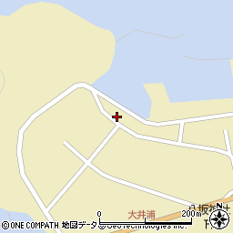 山口県漁業協同組合　大井浦食品工場周辺の地図