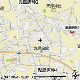 高田織物株式会社周辺の地図
