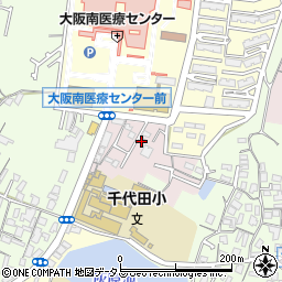 大阪府河内長野市木戸町周辺の地図
