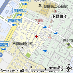 大阪府岸和田市岸野町7-11周辺の地図