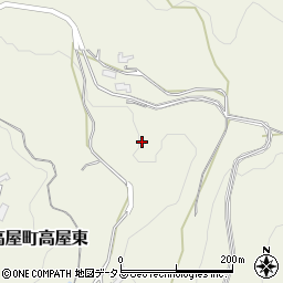 広島県東広島市高屋町高屋東184周辺の地図