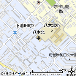 岸和田市立幼稚園八木北幼稚園周辺の地図