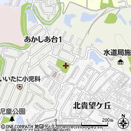 児童公園周辺の地図