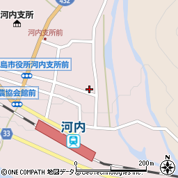 中国新聞河内販売所周辺の地図
