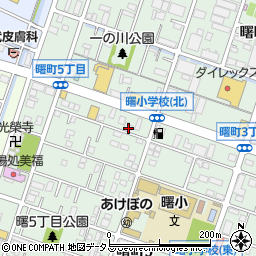 炭火珈房ピトン 曙店周辺の地図