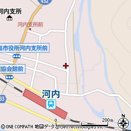 広島県東広島市河内町中河内1248-4周辺の地図