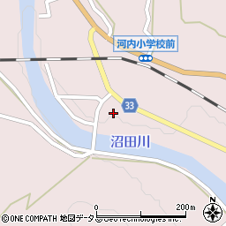 広島県東広島市河内町中河内906周辺の地図