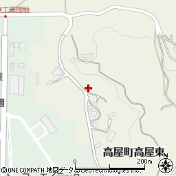 広島県東広島市高屋町高屋東5495周辺の地図
