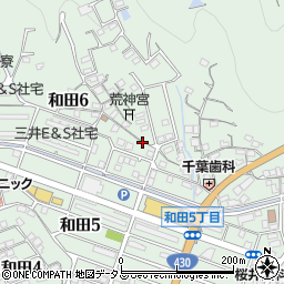 新井岡公園周辺の地図