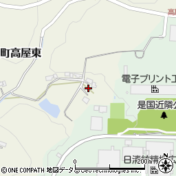 広島県東広島市高屋町高屋東1136周辺の地図