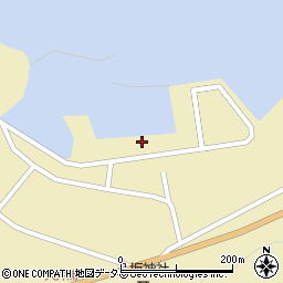 山口県萩市大井大井浦上周辺の地図
