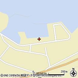 山口県萩市大井（大井浦上）周辺の地図