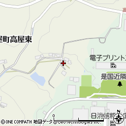 広島県東広島市高屋町高屋東1135周辺の地図
