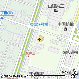 三菱ふそうトラック・バス株式会社　中国ふそう福山支店周辺の地図