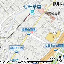 ＪＡ広島市緑井周辺の地図